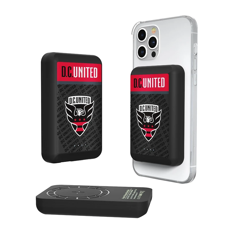 D.C. United 5000mAh Wireless Mag Power Bank
