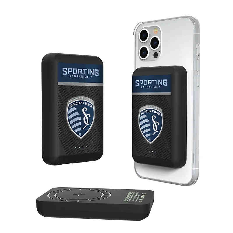 Sporting Kansas City 5000mAh Wireless Mag Power Bank