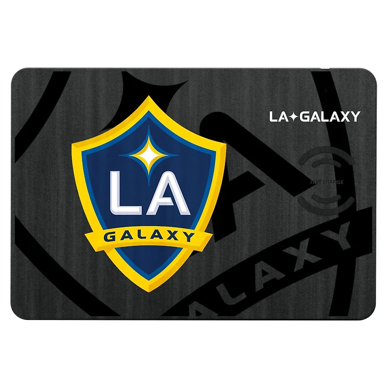 LA Galaxy Mono Tilt Logo Wireless Charger & Mouse Pad
