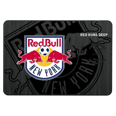 New York Red Bulls Mono Tilt Logo Wireless Charger & Mouse Pad
