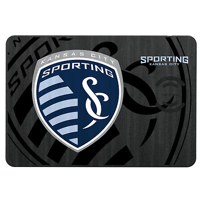Sporting Kansas City Mono Tilt Logo Wireless Charger & Mouse Pad