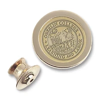 Men's Gold Oberlin Yeomen Logo Lapel Pin