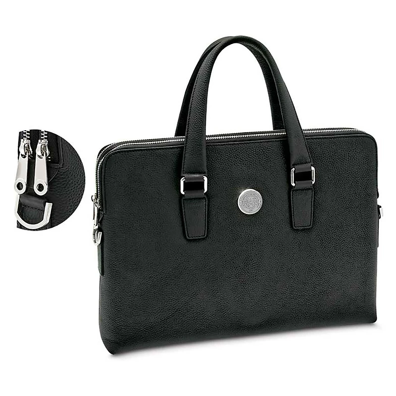 Women's Black St. Mary's University Rattlers Leather Briefcase