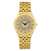 Gold Ursinus Bears Medallion Rolled Link Bracelet Wristwatch