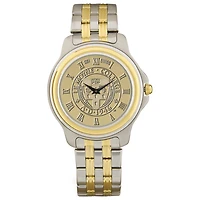 Gold/Silver Le Moyne Dolphins Two-Tone Medallion Wristwatch
