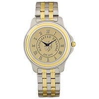 Gold/Silver Macalester Scots Two-Tone Medallion Wristwatch
