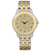 Gold/Silver Oakland Golden Grizzlies Two-Tone Medallion Wristwatch