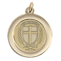 Women's Gold Dallas Baptist Patriots Pendant