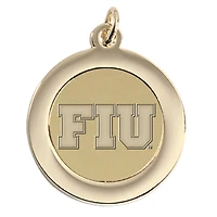 Women's Gold FIU Panthers Pendant