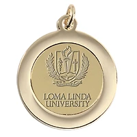 Women's Gold LLU Lions Pendant