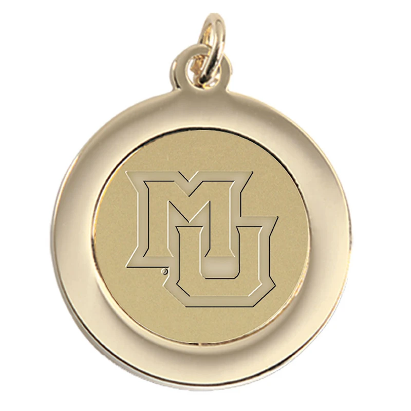Women's Gold Marquette Golden Eagles Pendant