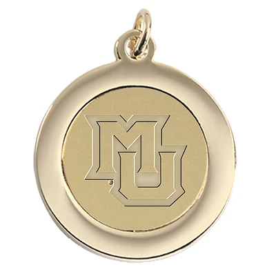 Women's Gold Marquette Golden Eagles Pendant