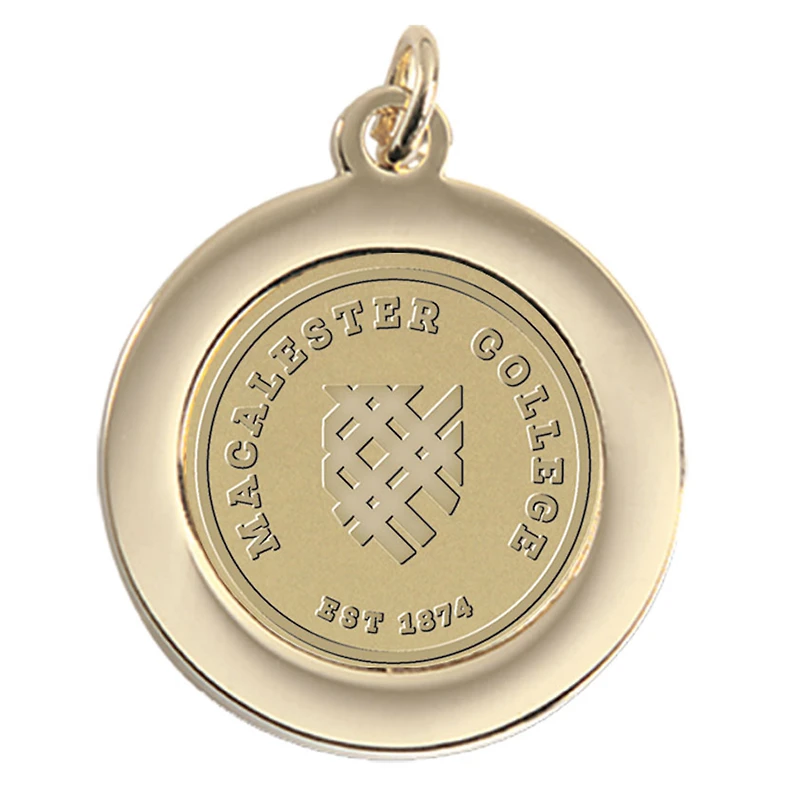 Women's Gold Macalester Scots Pendant