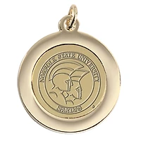 Women's Gold Norfolk State Spartans Pendant