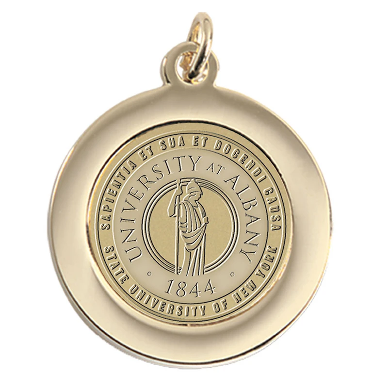 Women's Gold Albany Great Danes Team Pendant