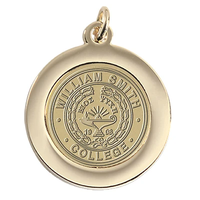 Women's Gold Hobart & William Smith Colleges Team Pendant