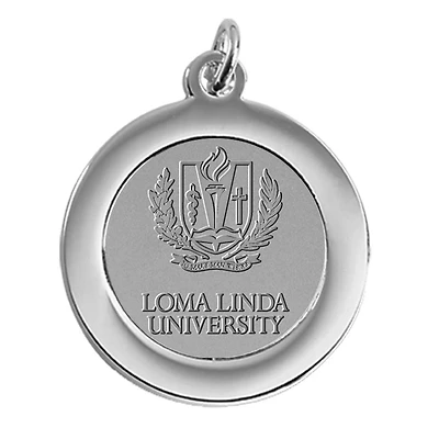 Women's Silver LLU Lions Pendant