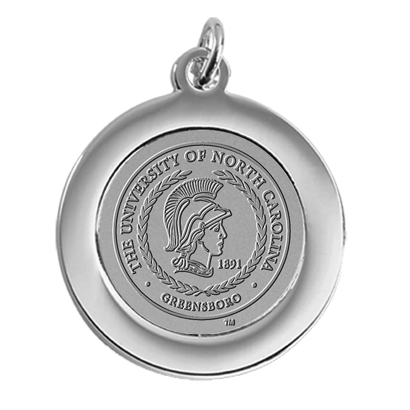 Women's Silver UNCG Spartans Pendant