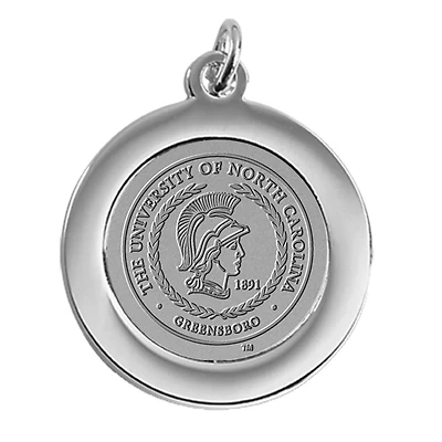 Women's Silver UNCG Spartans Pendant