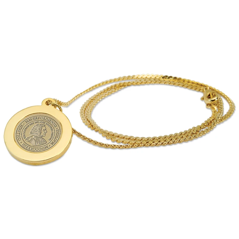 Women's Gold Haverford Fords Pendant Necklace