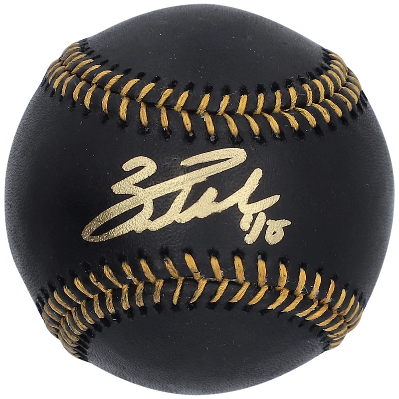 Zack Wheeler Philadelphia Phillies Autographed Black Leather Baseball