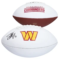 Terry McLaurin Washington Commanders Autographed White Panel Football