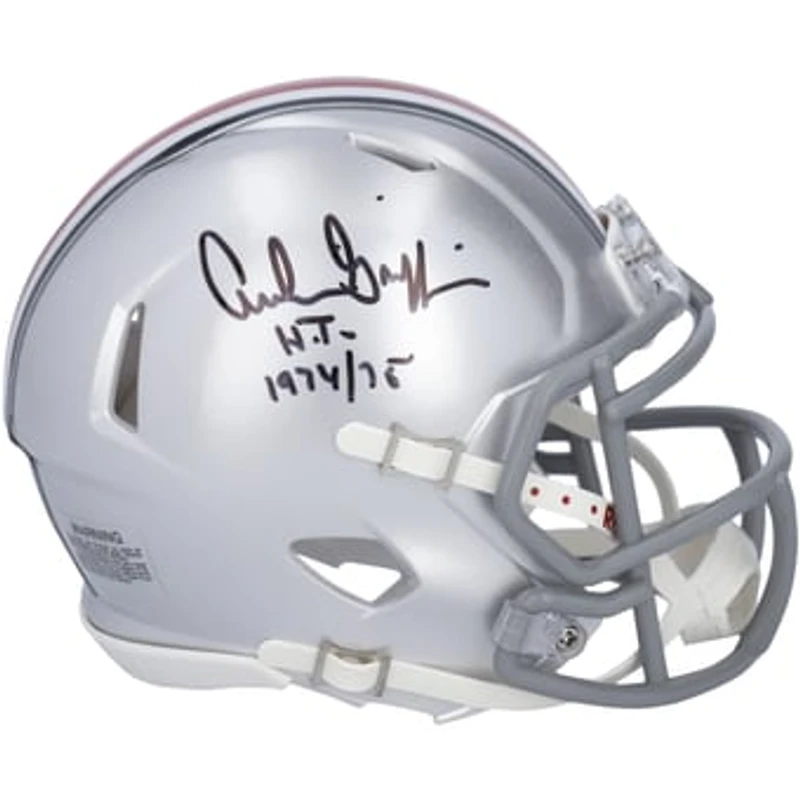 Archie Griffin Ohio State Buckeyes Autographed Riddell Speed Mini Helmet with ''H.T. 1974/75'' Inscription