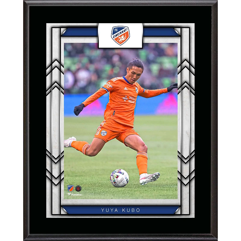 Yuya Kubo FC Cincinnati 10.5" x 13" Sublimated Player Plaque