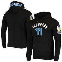 Men's Pro Standard Klay Thompson Black Golden State Warriors 75th Anniversary Pullover Hoodie
