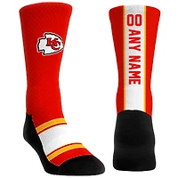 Youth Rock Em Socks Kansas City Chiefs Custom Jersey Crew Socks