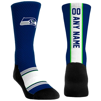 Youth Rock Em Socks Seattle Seahawks Custom Jersey Crew Socks