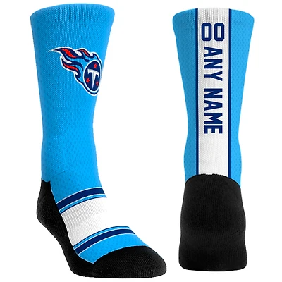 Youth Rock Em Socks Tennessee Titans Custom Jersey Crew Socks