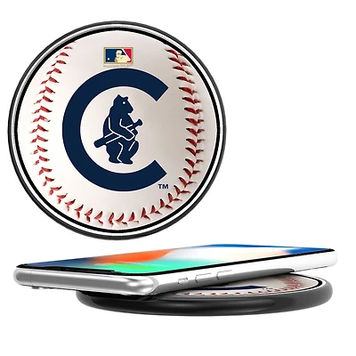Chicago Cubs 1911-12 10-Watt Baseball Cooperstown Design Wireless Charger