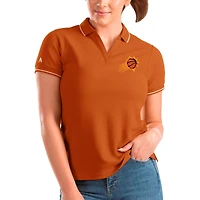 Women's Antigua Orange Phoenix Suns Affluent Team Polo
