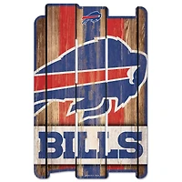 WinCraft Buffalo Bills 11'' x 17'' Fence Decorative Wood Sign