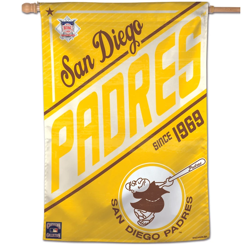 WinCraft San Diego Padres 28" x 40" Since 1969 Single-Sided Vertical Banner