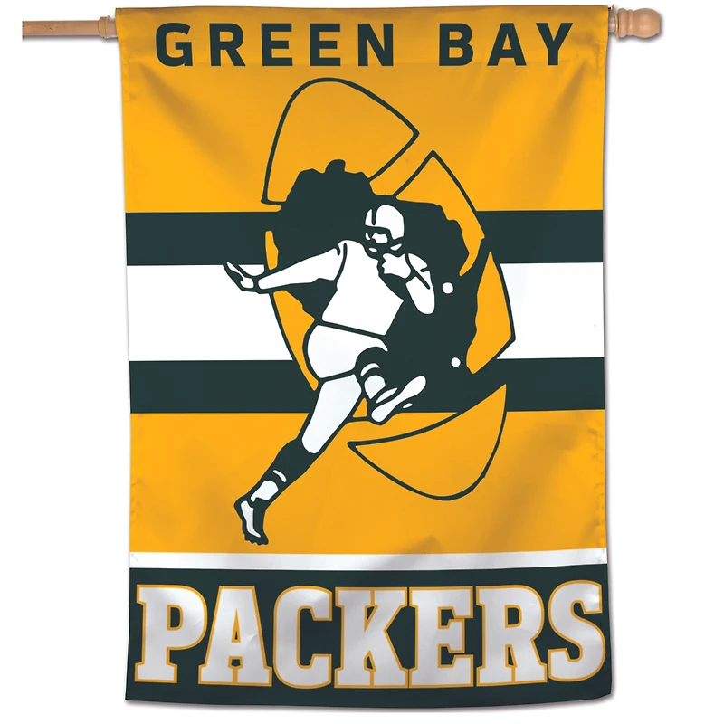 WinCraft Green Bay Packers 28" x 40" Retro Single-Sided Vertical Banner
