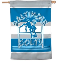 WinCraft Baltimore Colts 28'' x 40'' Retro Gridiron Classics Single-Sided Vertical Banner