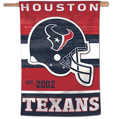 WinCraft Houston Texans 28" x 40" Retro Single-Sided Vertical Banner
