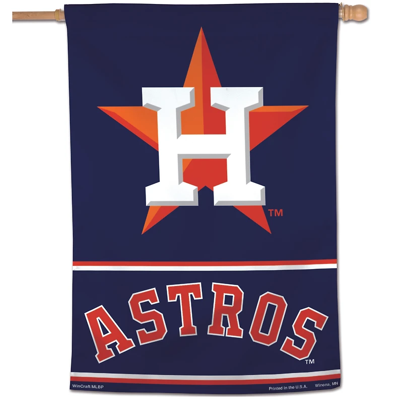 WinCraft Houston Astros 28" x 40" Team Single-Sided Vertical Banner
