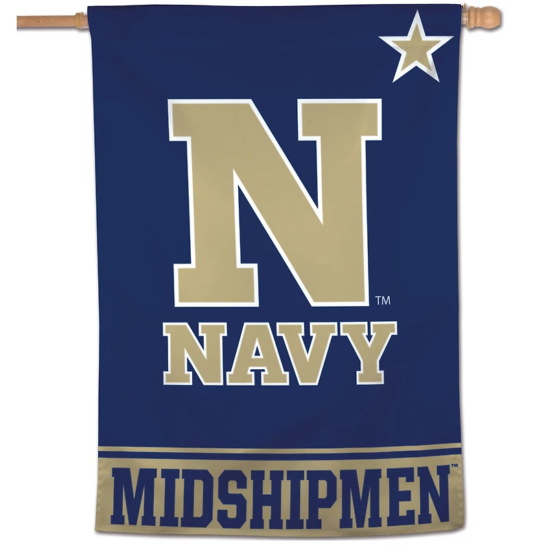 WinCraft Navy Midshipmen 28" x 40" Team Single-Sided Vertical Banner