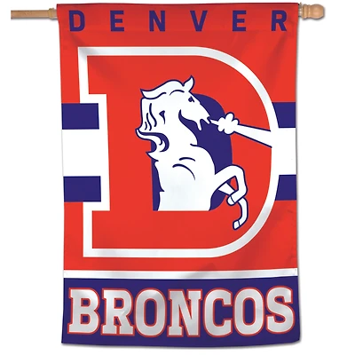 WinCraft Denver Broncos 28" x 40" Retro Single-Sided Vertical Banner
