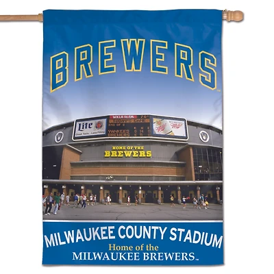 WinCraft Milwaukee Brewers 28" x 40" Two-Sided Vertical Banner