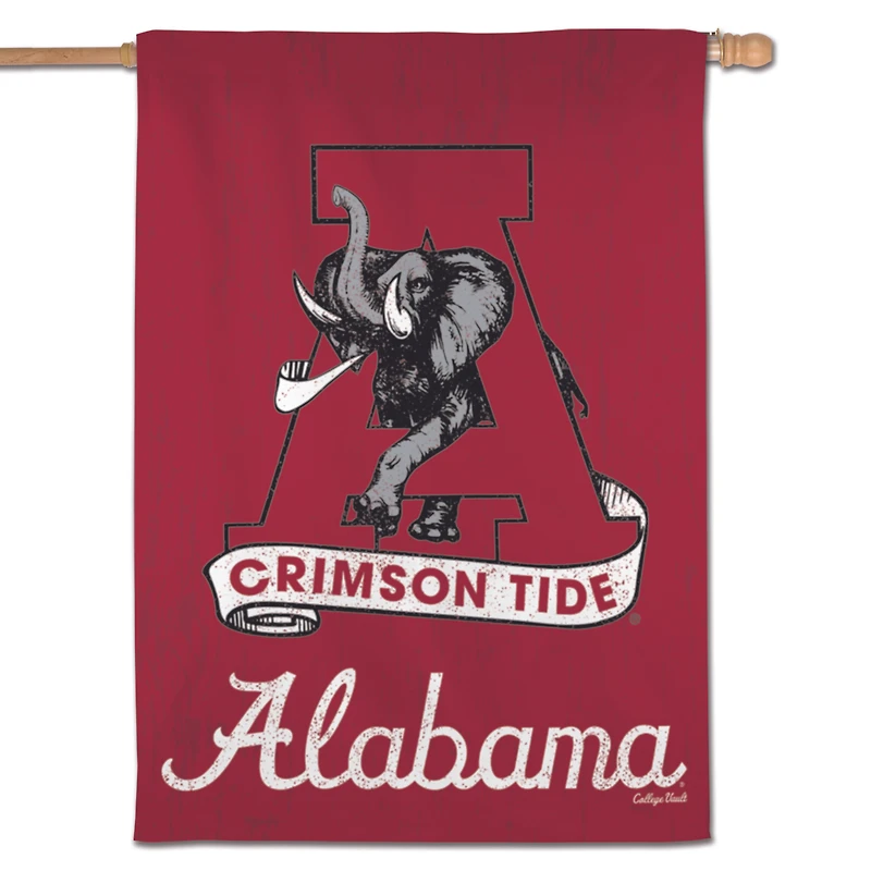 WinCraft Alabama Crimson Tide 28" x 40" Vault Two-Sided Vertical Banner