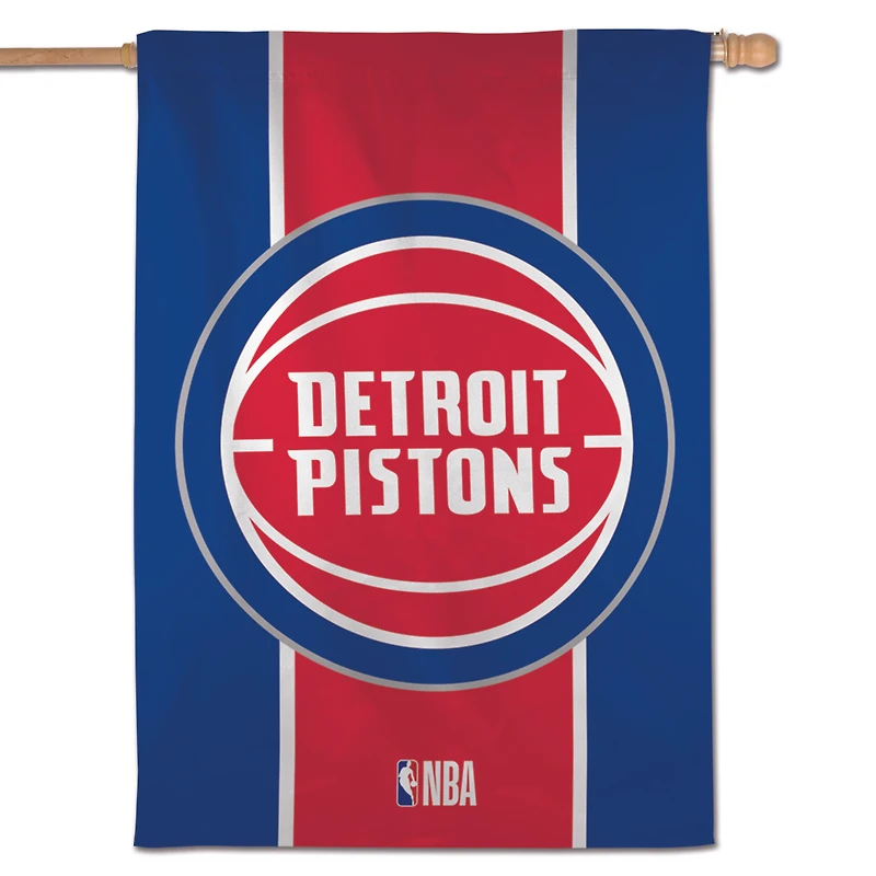 WinCraft Detroit Pistons 28" x 40" Two-Sided Vertical Banner