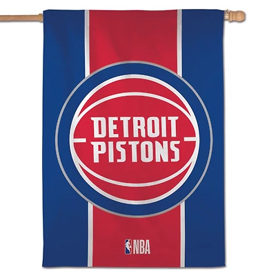 WinCraft Detroit Pistons 28" x 40" Two-Sided Vertical Banner