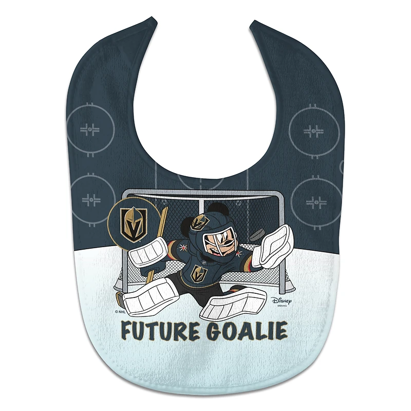 Newborn & Infant WinCraft Vegas Golden Knights Disney All-Pro Baby Bib