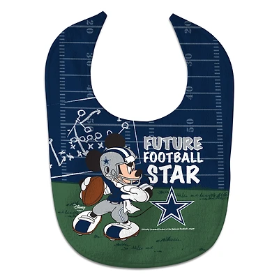 Newborn & Infant WinCraft Dallas Cowboys Disney All-Pro Baby Bib