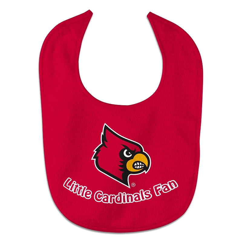 Newborn & Infant WinCraft Louisville Cardinals Little Fan All-Pro Baby Bib