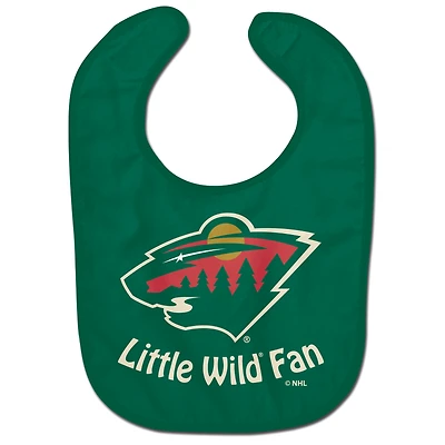 Newborn & Infant WinCraft Minnesota Wild Little Fan All-Pro Baby Bib